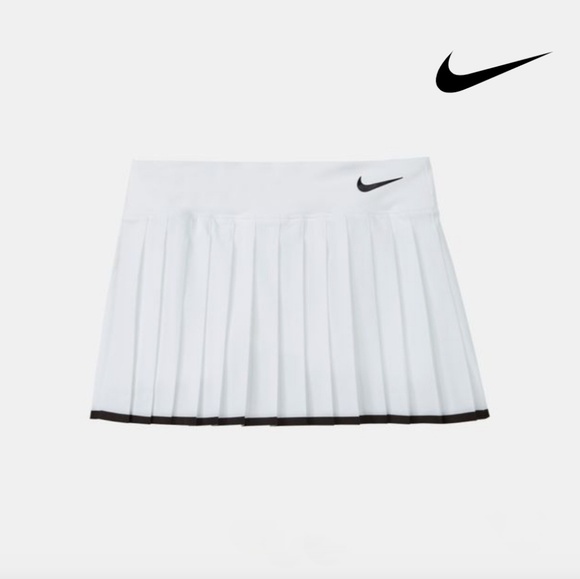 nike victory white tennis skirt